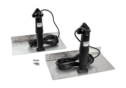 Комплект транцевых плит XKA (нерж.), 9x18 дюймов, без панели управления (XKA9X18)